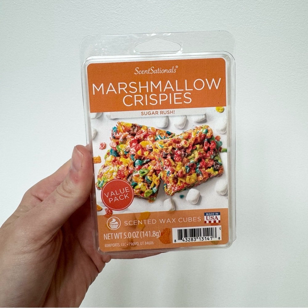 NIP Marshmallow Krispie ScentSationals Scentsy Wax Cubes